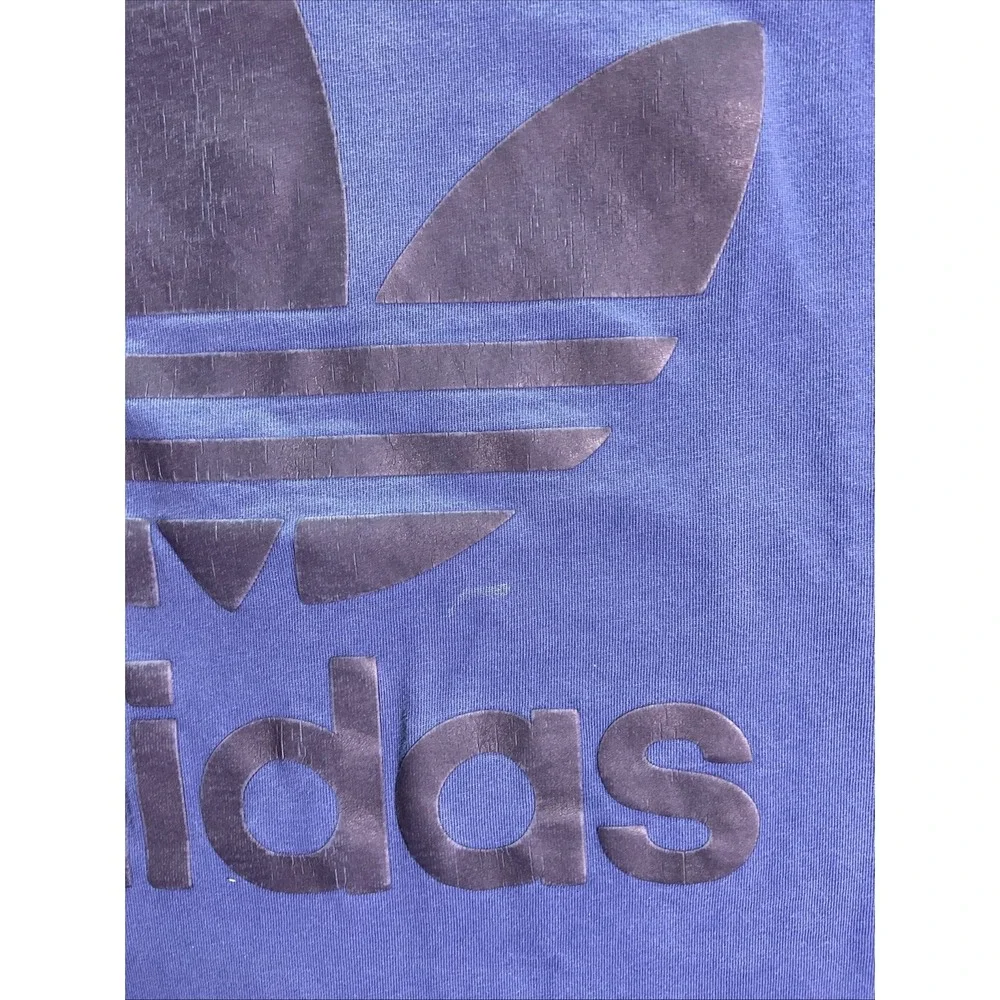 Adidas Trefoil Puff Print T-Shirt Men's Size Medium